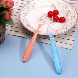 Cuchara de Alimentación para Bebés con Bordes Suaves y Diseño Flexible, Ideal para Regalos Promocionales para Bebés y Niños Pequeños - Product Image 4