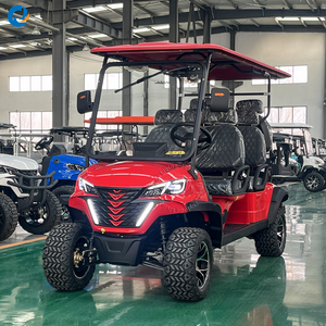 Carrito de Golf Eléctrico Todoterreno de 4 Plazas, Resistente, con Suspensión Duradera, Conducción Cómoda y de Alto Rendimiento - Product Image 2