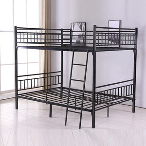 Двуспальная двухъярусная кровать в американском стиле, общежитие с металлической рамой, двухъярусная кровать - Product Image 5
