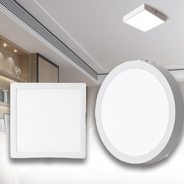 20 Inch Modern Round Square Led Ceiling Lamp Super Slim 20 Ceiling Light Ultra Thin Surface Mounted LED Ceiling Light