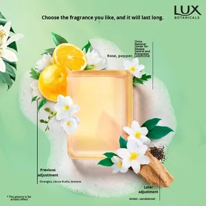Jabón en Barra Botanicals, Jabón <span class=keywords><strong>de</strong></span> Cristal con Lavanda y Aceites Esenciales |   Perfumado para una fragancia duradera, hidratante y limpieza profunda - Product Image 3