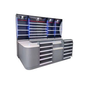 Boutiques de détaillants Comptoir de pharmacie Comptoir de vente au détail Comptoir de caisse combiné - Product Image 3