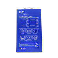 Boîte d'emballage personnalisée pour téléphone portable avec gaufrage, carton rigide recyclable, impression CMYK