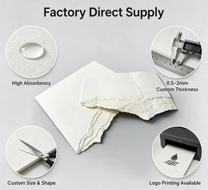 Papier de <span class=keywords><strong>base</strong></span> en coton hautement absorbant pour désodorisant de voiture, bandelette parfumée, bandelette anti-acide et anti-acariens, embout de filtre à cigarettes - Product Image 5