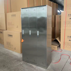 6 9 12 <strong>Doors</strong> Employee Stainless Steel Storage Locker Cabinet Metal Changing Room Worker Parcel Lockers Baggage Luggage Locker - Product Image 3