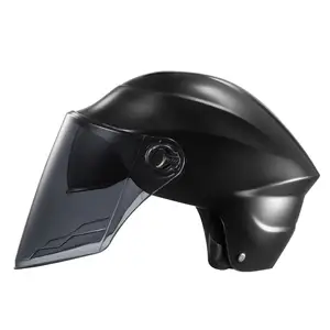 Lenti per protezione solare di alta qualità mezze lenti per casco da moto tawny proteggono dai caschi della luce solare per moto da uomo