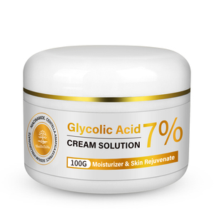 Cuidado DE LA PIEL Iluminador 7% Ácido glicólico <span class=keywords><strong>Crema</strong></span> facial <span class=keywords><strong>Hidratante</strong></span> <span class=keywords><strong>Crema</strong></span> iluminadora de la piel que reduce los poros - Product Image 2