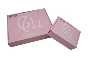 Nail Polish Set Hộp Đóng Gói Tùy Chỉnh Vẻ Đẹp Sản Phẩm Cuốn Sách Quần Áo Mailer Hộp Hồng Trang Điểm Công Cụ Vận Chuyển Hộp Mỹ Phẩm Bao Bì - Product Image 6