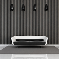 Panneaux acoustiques autocollants en feutre PET, dalles murales insonorisantes pour chambre, bureau, studio, home cinéma