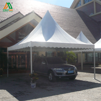 Tente de réception en aluminium, auvent extérieur, abri solaire de jardin, tentes pagode pour événements, expositions et sports - Imperméable et robuste