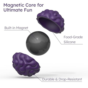 Produits Tendances 2026 Nouveautés Jouets Anti-Stress Modernes Billes Magnétiques Coque Silicone Non Toxique Rangement Durable - Product Image 2
