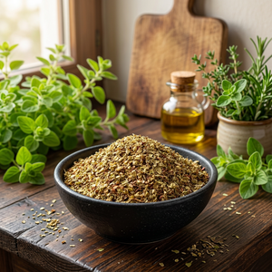 EXAPLUS Mélange en vrac de poudre d'épices fraîches vertes (poivre et origan) |   Assaisonnement d'origine indienne avec une durée de conservation de 12 mois - Product Image 1