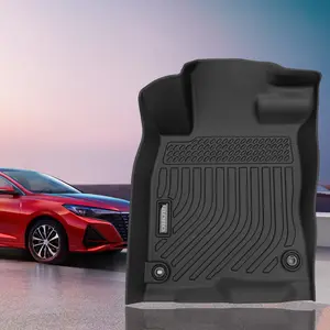 Alfombrillas de goma 3D para coche Subaru WRX, juego completo de TPE para suelo de coche, proveedor Linyi, para todo tipo de clima