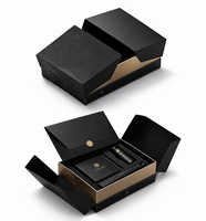 Boîte cadeau à double ouverture, emballage personnalisé haut de gamme pour cosmétiques, boîte couleur vide, impression de logo, personnalisation du modèle