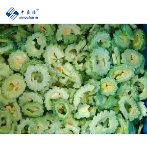 Sinocharm HACCP prodotto a 4 stelle IQF affettato melone amaro verde 10kg all'ingrosso sfuso freschezza congelato amaro macinato per saltare in padella - Product Image 1