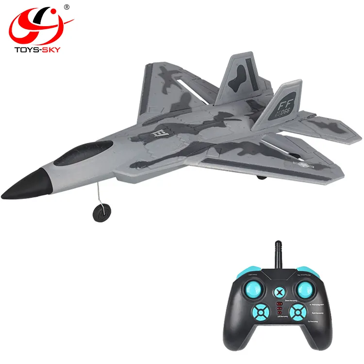 F22 2.4G 3CH EPP Foam Fighter RC Glider Remote Control AirPlane 375mm Wingspan Outdoor RC Jet Plane kit Toy RTF