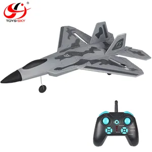 F22 2.4G 3CH EPP Foam Fighter RC Glider Remote Control AirPlane 375mm Wingspan Outdoor RC Jet Plane Kit Toy RTF