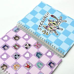 Offre Spéciale personnalisé drôle conception couverture réutilisable autocollant <span class=keywords><strong>livre</strong></span> Adorable autocollant cahier pour les étudiants à la collecte d'autocollants - Product Image 5