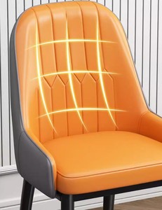 Ghế ăn bọc vải, tựa lưng, nhiều lựa chọn chất liệu và màu sắc của khách sạn & nhà hàng XYBF, phù hợp cho phòng khách, sự kiện, nội thất theo chủ đề. - Product Image 6