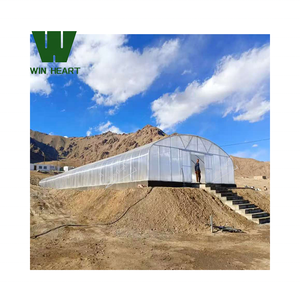 Grande Serre pour Animaux avec Double Couche en PE Abri de Pluie Multi-travées Cadre en Métal Ombrage Maison Verte pour Animaux Verts - Product Image 5