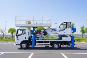 Camion nacelle élévatrice à grande plateforme 1SUZU avec une grande plateforme de travail d'une capacité de charge de 500 kg pour l'opération de 3 à 4 personnes - Product Image 3