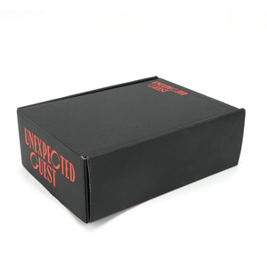 Cajas de Embalaje Negras y Naranjas para Pequeñas Empresas, Impresión Personalizada al por Mayor para Regalos Sorpresa, Envíos y Fiestas - Product Image 6
