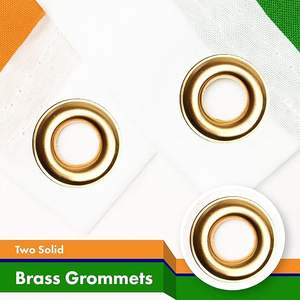 Флаг Индии 3 Х5 футов, яркий цвет и защита от выцветания, холст и двойные сшитые индийские национальные флаги, полиэстер с латунью - Product Image 3