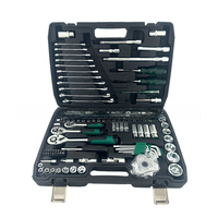 Set Alat Perbaikan Otomotif dengan Bit Torx Chrome yang Dapat Disesuaikan, Soket Impact, Kunci Hex, Gagang Ratchet, Profesional dan Tahan Lama