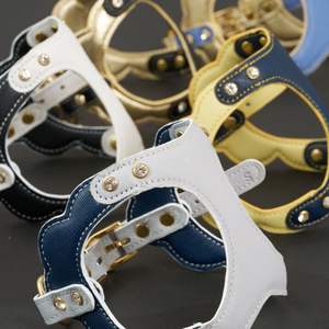 Arnés de cuero premium de diseño personalizado OEM ODM para perros, arnés acolchado para pasear mascotas con correas ajustables para perros pequeños, medianos y gatos. - Product Image 5