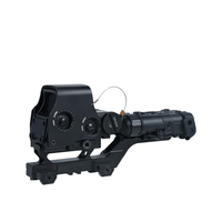 Base de montage ECHAIN Tactical 2.91 Riser Rails pour viseur holographique 551 552 553 558, viseur point rouge EXPS et lampe PEQ NGAL 20 mm