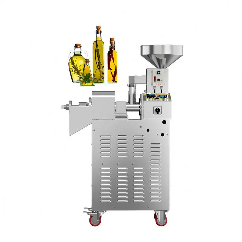 2024 High quality groundnut oil extraction machine with two squeeze rods
