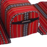 Ensemble de sièges au sol Sadu arabe de qualité supérieure, coussin portable pour le camping en plein air, canapé Majlis pliable pour pique-nique