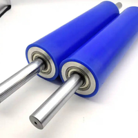 Rouleau en caoutchouc personnalisé en PU, silicone, EPDM, SBR, NBR pour machines d'impression, de revêtement, de laminage et de transfert thermique