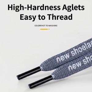 Cordones <span class=keywords><strong>de</strong></span> Zapatos Personalizados <span class=keywords><strong>de</strong></span> Alta Calidad <span class=keywords><strong>de</strong></span> Fábrica Olian, <span class=keywords><strong>de</strong></span> 9 mm <span class=keywords><strong>de</strong></span> Ancho, con Texto Impreso, Cordones <span class=keywords><strong>de</strong></span> Poliéster para Zapatillas Deportivas para Hombre y <span class=keywords><strong>Mujer</strong></span> - Product Image 3