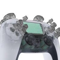 Effacer Dpad R1 L1 R2 L2 déclencheurs ABXY Option de partage ensemble complet boutons pour Playstation5 PS5 contrôleur Mod Kit