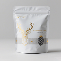 Sachet Mylar à Fermeture Ziplock Résistant aux Enfants, Doypack Autoportant avec Fermeture de Sécurité pour Emballage Médicinal, Pharmaceutique et Alimentaire