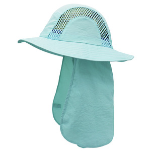Fisherman Hat With Neck Protection Breathable Quick Drying Bucket Hat For Outdoor Sports Sun Protection Wide Brim <b>Cap</b> - Product Image 3
