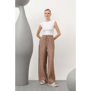 Pantalones Casuales de Cintura Elástica para Mujer, Color Visón, Cómodos para Uso Diario, Marca Soul - Modelo 32213PNT - Product Image 1