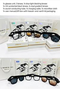 Lunettes Intelligentes G1 Tendance 2025 avec Caméra HD, Traduction IA, Musique, Appels, Réduction de Bruit ENC, Lunettes de Soleil Sportives - Product Image 6