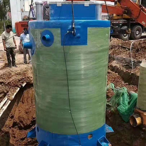 Dewei Fiberglass Integrated Pump Station BZ-88 Underground Rainwater Sewage Lifting Prefabricated Water Treatment - Product Image 3