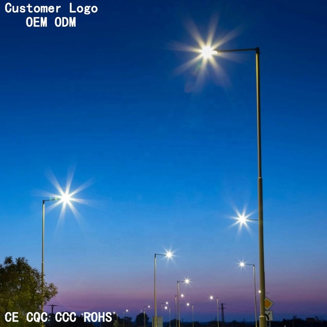 Street Light LED Outdoor Lighting IP66 50W 100W Aluminum Alloy 3000-5000K Color Temperature High CRI 70 150lm/W Efficiency