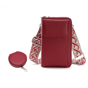 Bolsos Cruzados de Moda <span class=keywords><strong>2026</strong></span> para Mujer, Carteras Portátiles, Bolsos de Hombro con Ranuras para Tarjetas de Crédito, Bolsos de Cuero PU para Teléfono Celular con Monedero - Product Image 2