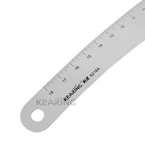 Ghiera metallo varia forma righello curvo Design sartoriale in alluminio francese curva righello 18 ''varia forma Curve # 6218A - Product Image 5