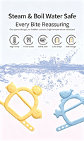 Bracelet de dentition unisexe en silicone souple REFINE Factory, hochets non toxiques pour bébés de 0 à 4 ans