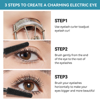 Mascara Allongeant et Courbant Imperméable Séchage Rapide Volumisant Longue Tenue Maquillage Naturel des Cils Marque Privée