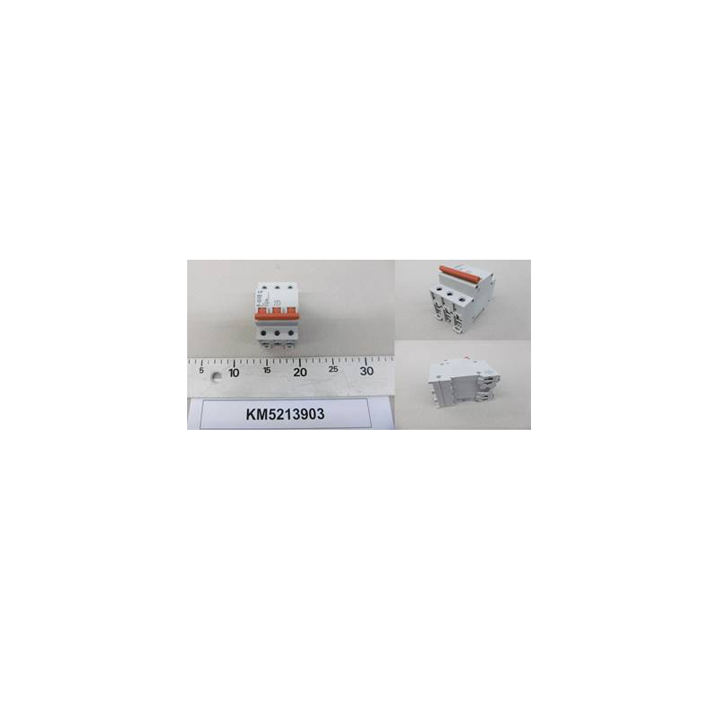 KONE Elevator Parts KM5213903 KM5213902 Miniature Circuit Breaker 3P 32A D Curve Compatible Plastic Material