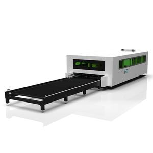 Máquina de corte por láser de fibra metálica con mesa de intercambio completamente cerrada, económica, para acero inoxidable y carbono, 1500W 2000W 3000W - Product Image 4