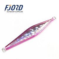 FJORD – jig de plomb de haute qualité 80g pour la pêche en bateau, jigs coulants rapides, gabarit de leurre en métal, leurres de pêche personnalisés