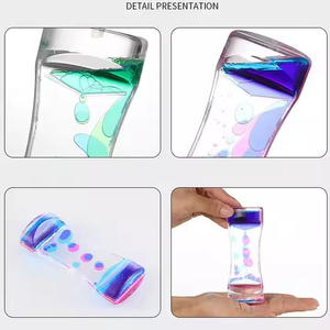 2025 xu hướng sản phẩm tự kỷ cảm giác lỏng chuyển động bong bóng hẹn giờ Bubbler Máy tính để bàn cảm giác chơi Fidget đồ chơi cảm giác lỏng hẹn giờ - Product Image 3