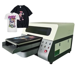 Imprimante textile numérique industrielle bibo A3/A4 DTG pour tête d'impression XP600, machine d'impression automatique de t-shirts, impression jet d'encre pour vêtements - Product Image 1